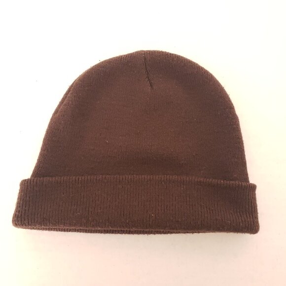 Unisex Adults Chocolate Brown Color Cute Hat Beanie - Picture 5 of 8